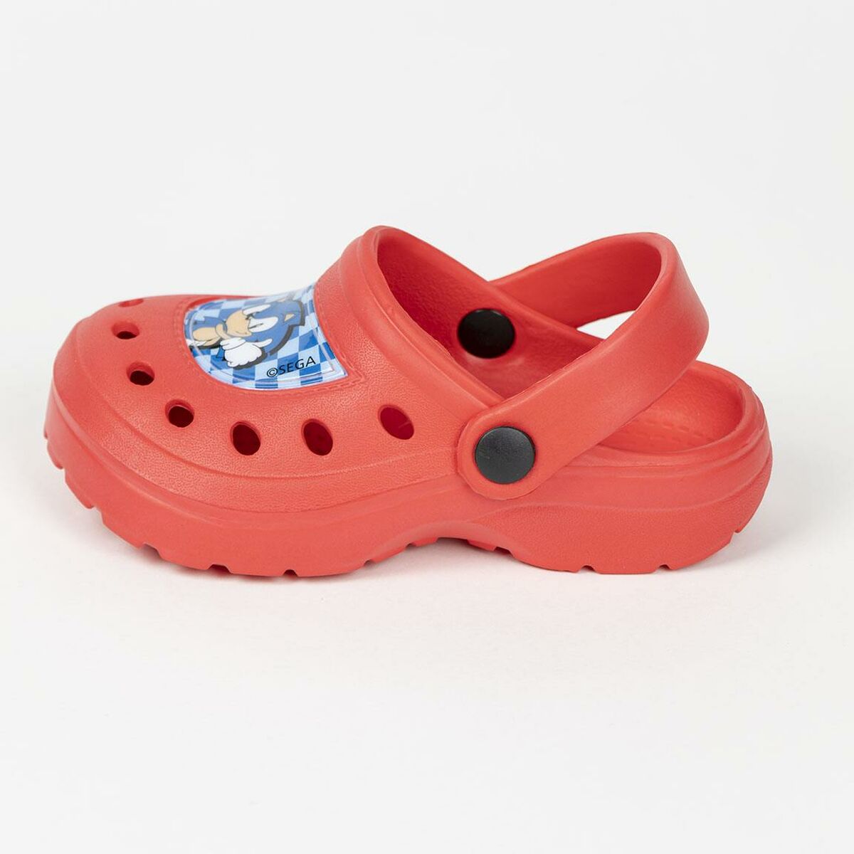 Pludmales krokšu apavi Sonic Sarkans